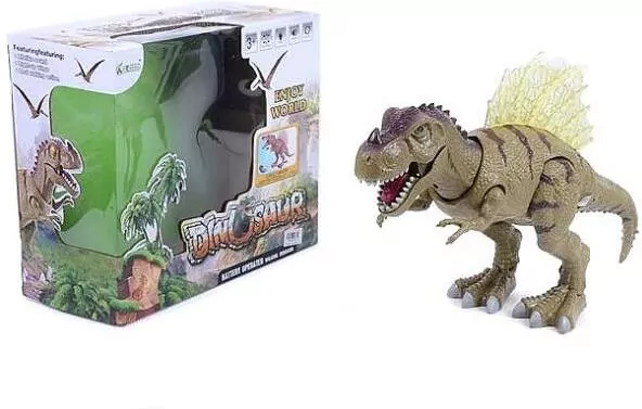 Dinozaur na baterie światło i dźwięk MIX - tantis.pl