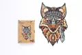 Puzzle drewniane eko 130. Leśny lis - tantis.pl