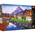 Puzzle 1000. Alpejskie miasteczko Szwajcaria. 10854 - tantis.pl