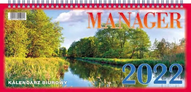 Kalendarz 2022 Biurowy Manager - tantis.pl