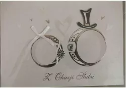 Karnet ślubny B6 Premium 34 + koperta