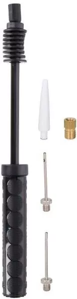 Pompka do piłek 23,5cm z igłą i akcesoriami - tantis.pl