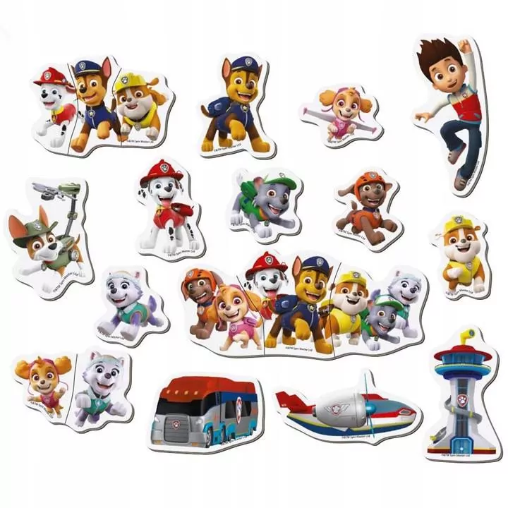 Psi Patrol. Fun Adventures. Zestaw magnesów - tantis.pl