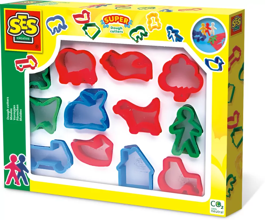 Plastikowe foremki do ciastoliny - tantis.pl