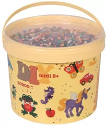 Koraliki Midi w wiaderku 30000el