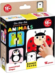 On-the-Go Puzzle Halves. Animals 18m+