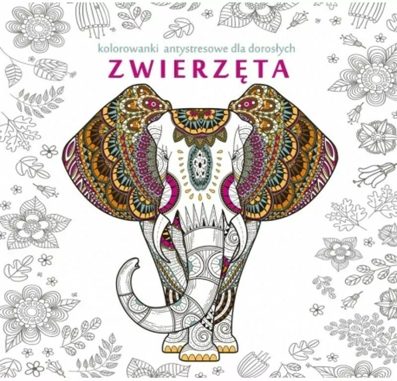 Zwierzęta kolorowanki antystresowe dla dorosłych - tantis.pl