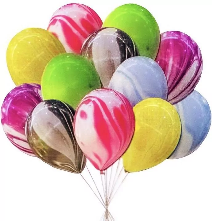 Zestaw balonów kolorowych 30cm, 10 szt. BSC-648 - tantis.pl