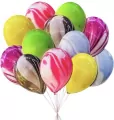Zestaw balonów kolorowych 30cm, 10 szt. BSC-648 - tantis.pl