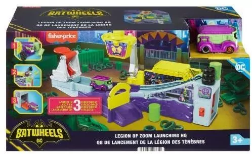 Fisher-Price Batwheels Legion Zooma z wyrzutnią - tantis.pl