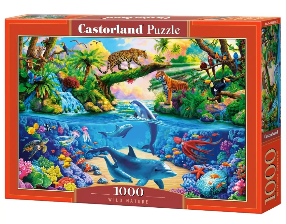Puzzle 1000. Dzika natura. 104888 - tantis.pl