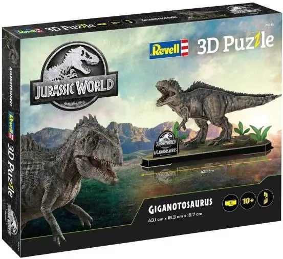 Puzzle 3D Jurassic World Rebirth - Giganotosaurus - tantis.pl