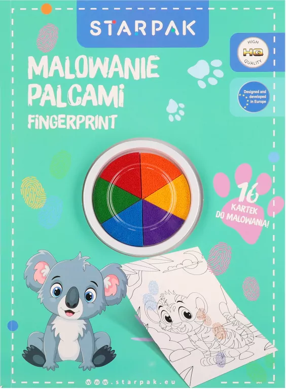 FARBY DO MAL PALCAMI 6KOL ANIMAL STK PUD 12/ - tantis.pl