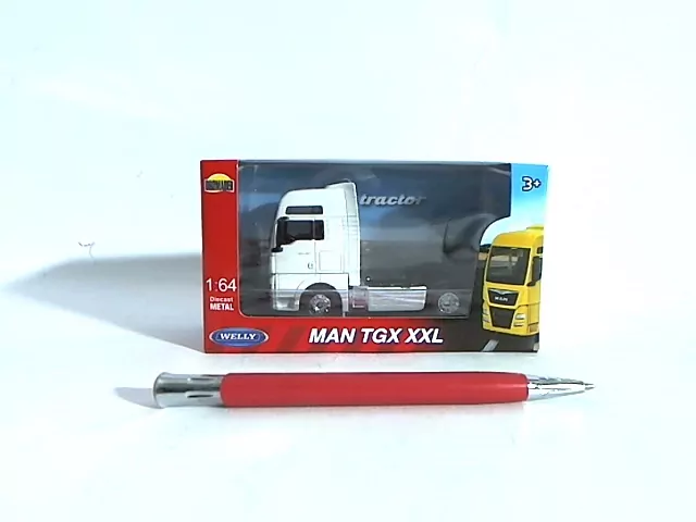 WELLY. Ciężarówka 1:64 MAN TGX XXL mix, 1 sztuka - tantis.pl