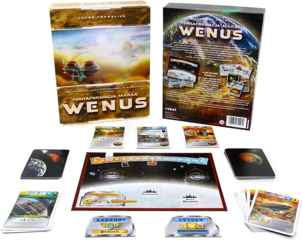 Wenus. Terraformacja Marsa. Dodatek do gry - tantis.pl