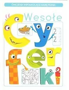 Wesołe cyferki. Ćwiczenia wspomagające naukę pisania - tantis.pl