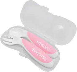 Sztućce edukacyjne peach