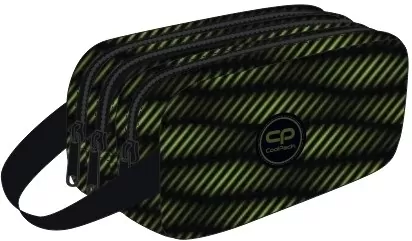 Saszetka potrójna z rączką Coolpack Primus Limeh - tantis.pl