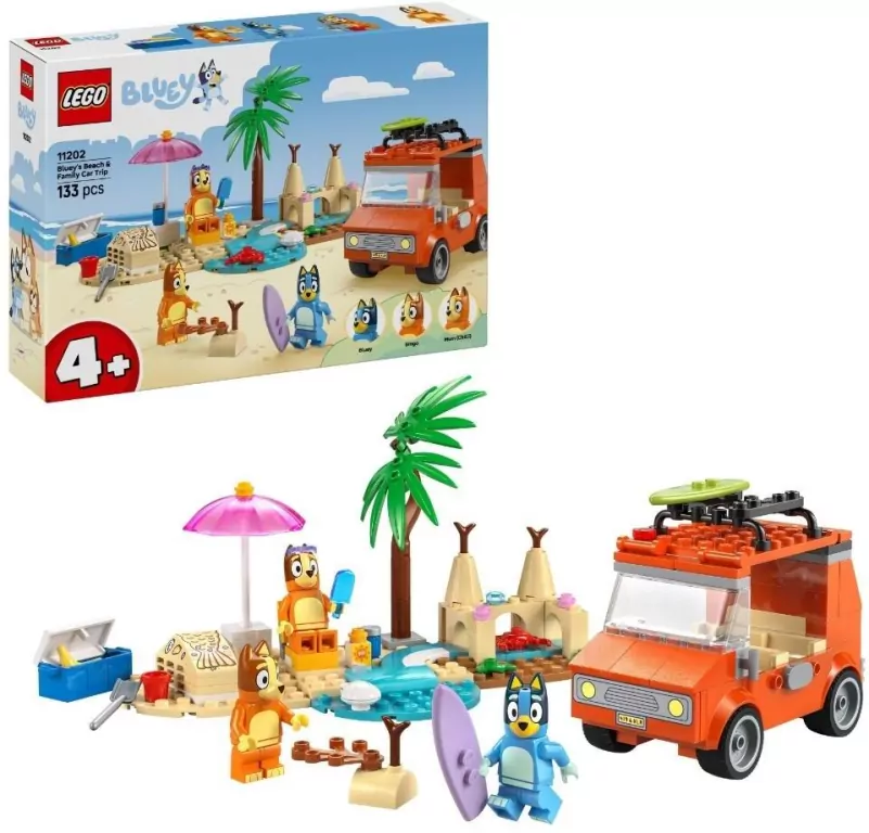LEGO® Blue i rodzinna wycieczka samochodem 11202 - tantis.pl