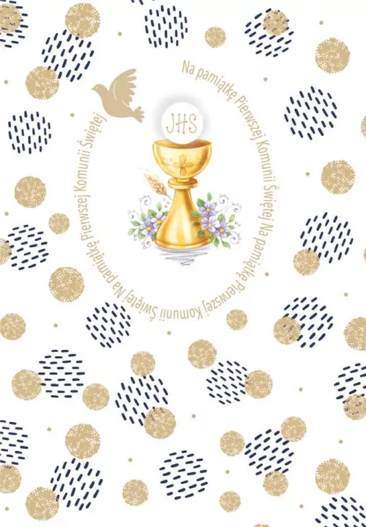 Kartka okolicznościowa. Komunia - tantis.pl