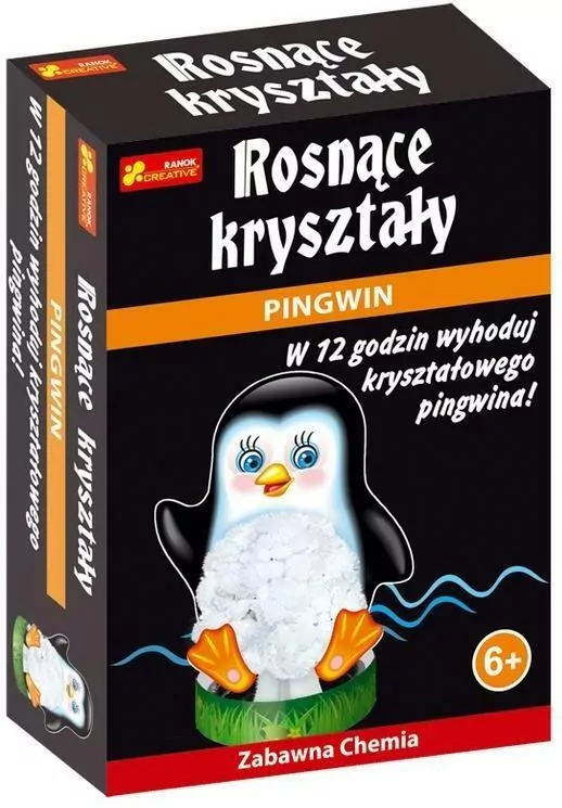 Rosnące kryształy. Pingwin - tantis.pl