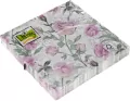 SERWETKA PAP 3W 330X330 KWIAT ROZE SIL OP20SZT - tantis.pl