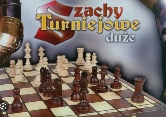 Szachy turniejowe duże 43 cm - tantis.pl