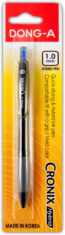 Długopis Dong-a Cronix Hybrid niebieski na blistrze - tantis.pl