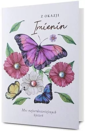 Karnet Imieniny - tantis.pl