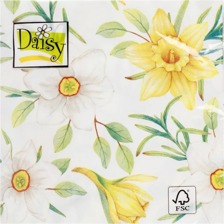 Serwetki 33x33 cm Daisy Wiosenne op. 20 szt - tantis.pl