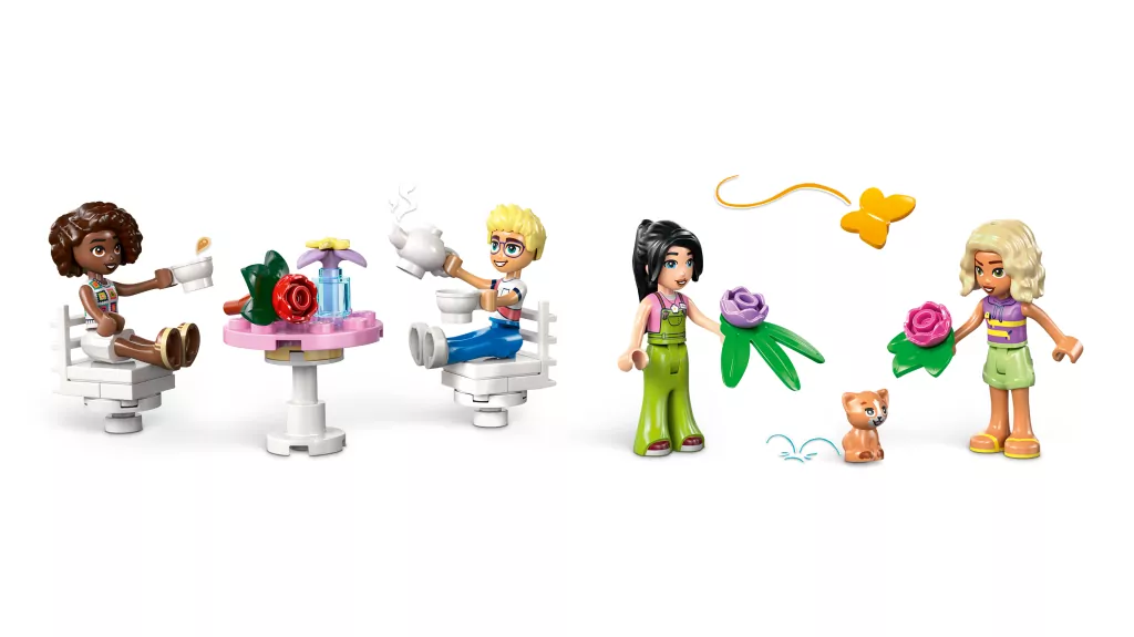LEGO® Friends. Zielona kawiarnia i kwiaciarnia 42671 - tantis.pl