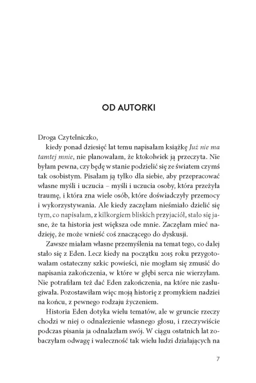 Już zawsze będę sobą - tantis.pl