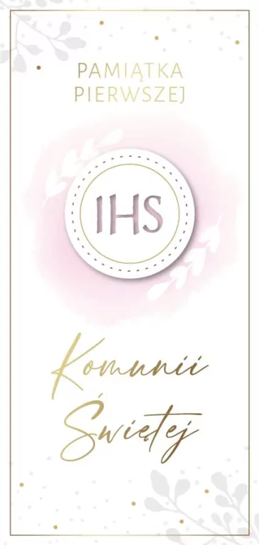 Karnet Komunia - tantis.pl