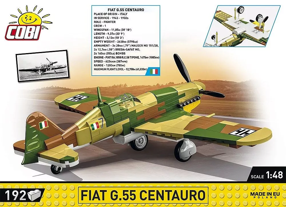 Historical Collection Fiat G.55 Centauro - tantis.pl