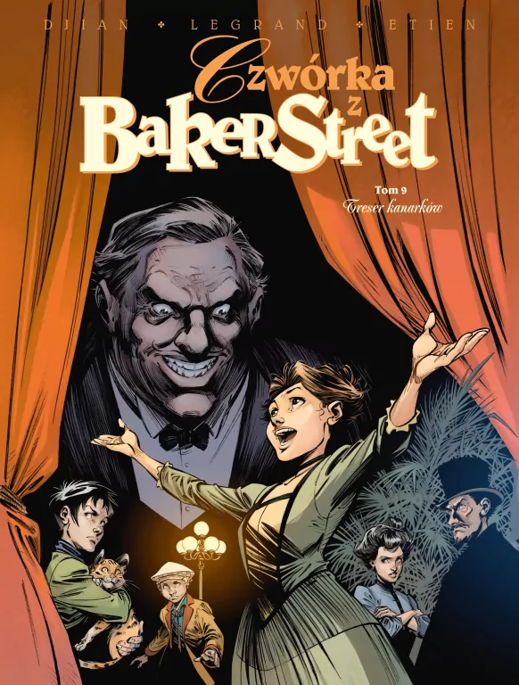 Treser kanarków. Czwórka z Baker Street. Tom 9 - tantis.pl