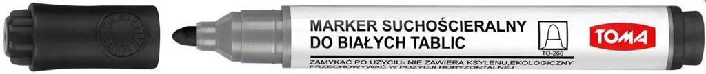 Marker do tablic okrągły czarny - tantis.pl
