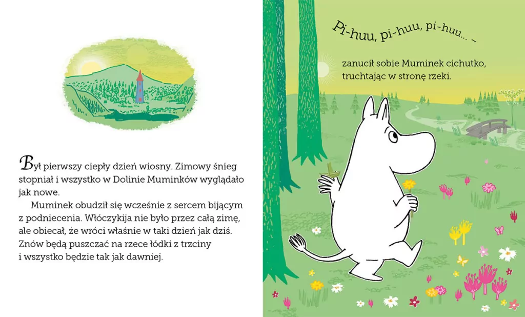 Muminek i zaginiona luneta. Muminki - tantis.pl