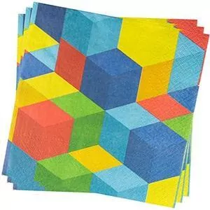 Serwetki. Klocki 33x33cm - tantis.pl