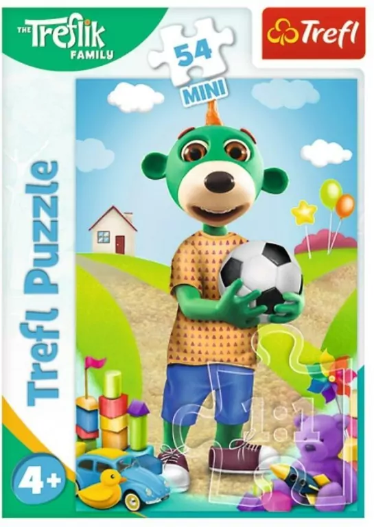 Puzzle 54 mini Wesoły świat Treflików 2 - tantis.pl