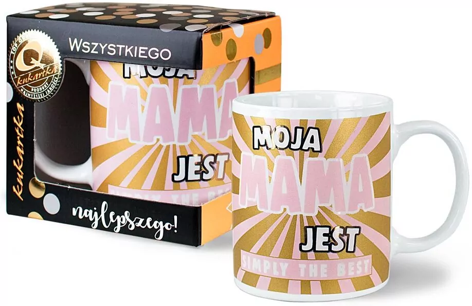 Kubek Premium. Mama simply the best - tantis.pl