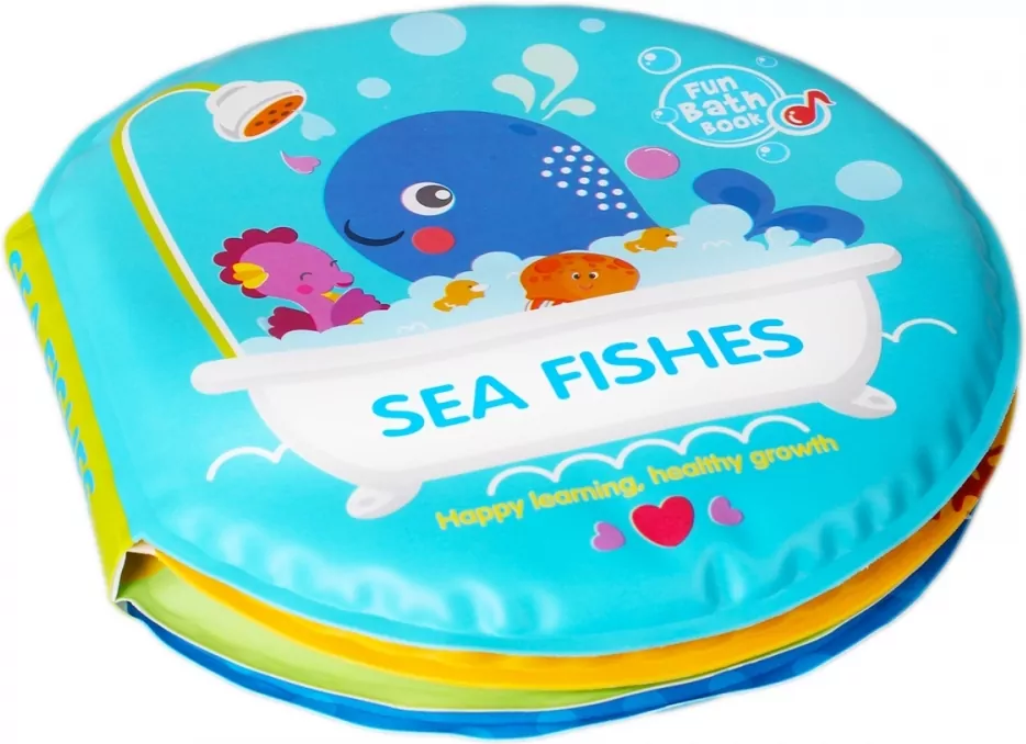 Książeczka do kąpieli. Zwierzęta morskie - tantis.pl