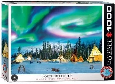 Puzzle 1000. Northern Lights Yellowknif 6000-5435 - tantis.pl
