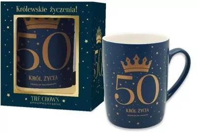 Kubek The Crown-50M granatowy - tantis.pl