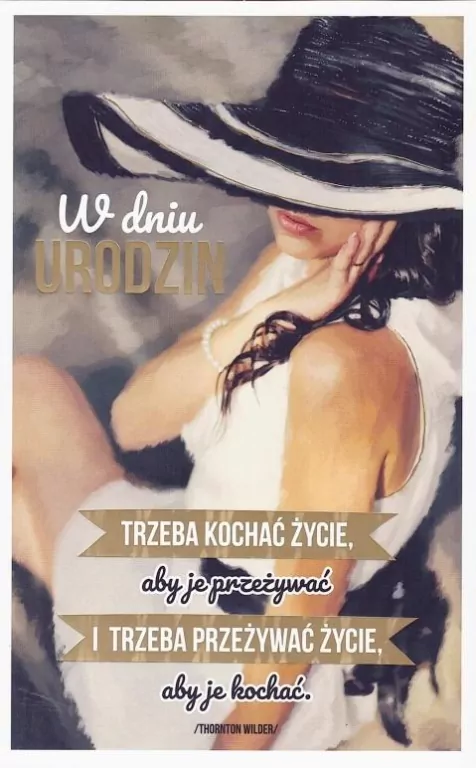 Kartka okolicznościowa Urodziny P10 - tantis.pl