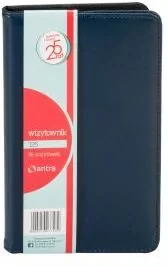 Wizytownik 96 trzyklatkowy 725 granatowy ANTRA - tantis.pl