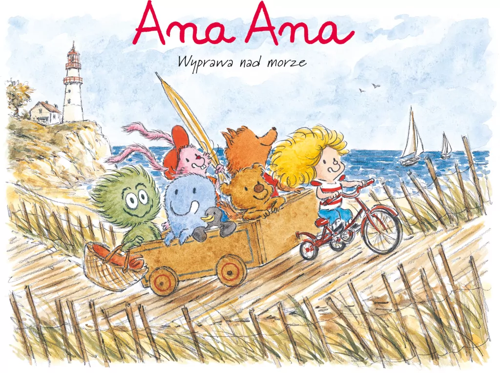 Wyprawa nad morze. Ana Ana. Mój pierwszy komiks 5+. Tom 3 - tantis.pl