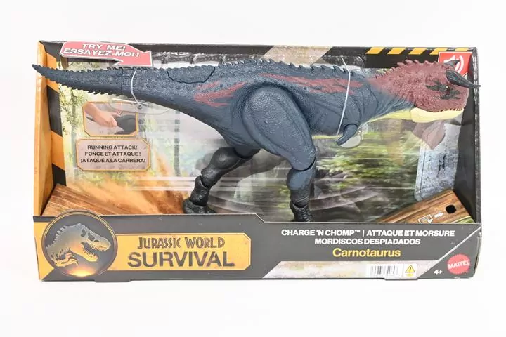 Jurassic World Karnotaur Rozpędzony atak - tantis.pl