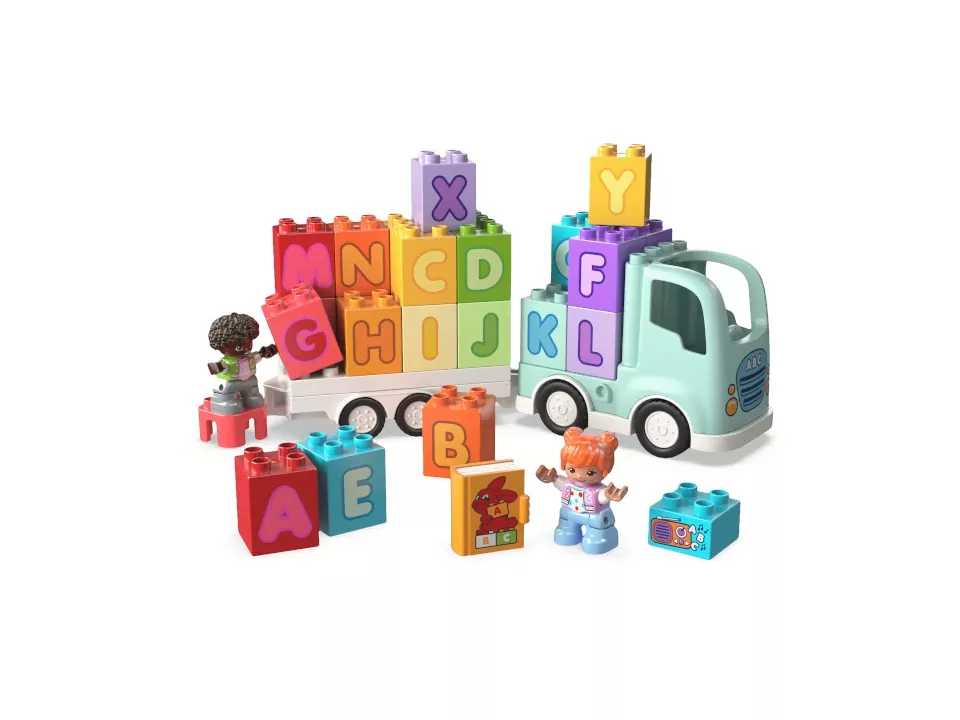 LEGO® Duplo® Town. Ciężarówka z alfabetem 10421 - tantis.pl