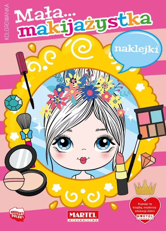 Mała makijażystka z naklejkami - tantis.pl