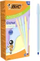 Długopis Cristal Pastel 1mm niebieski (20szt) BIC - tantis.pl